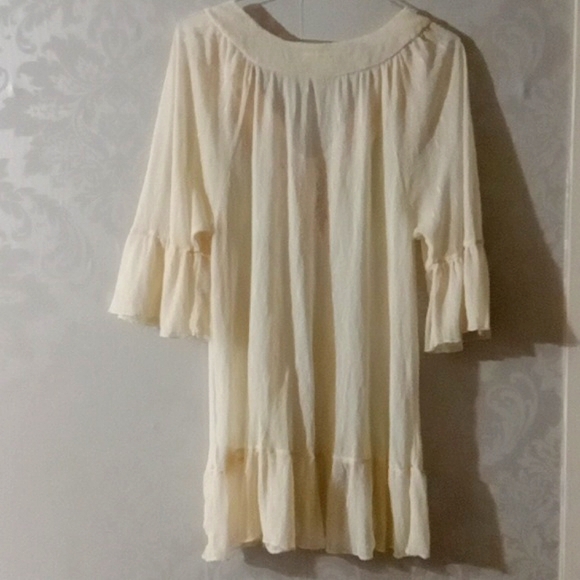 John Paul Richard boho tunic top M - Picture 5 of 7